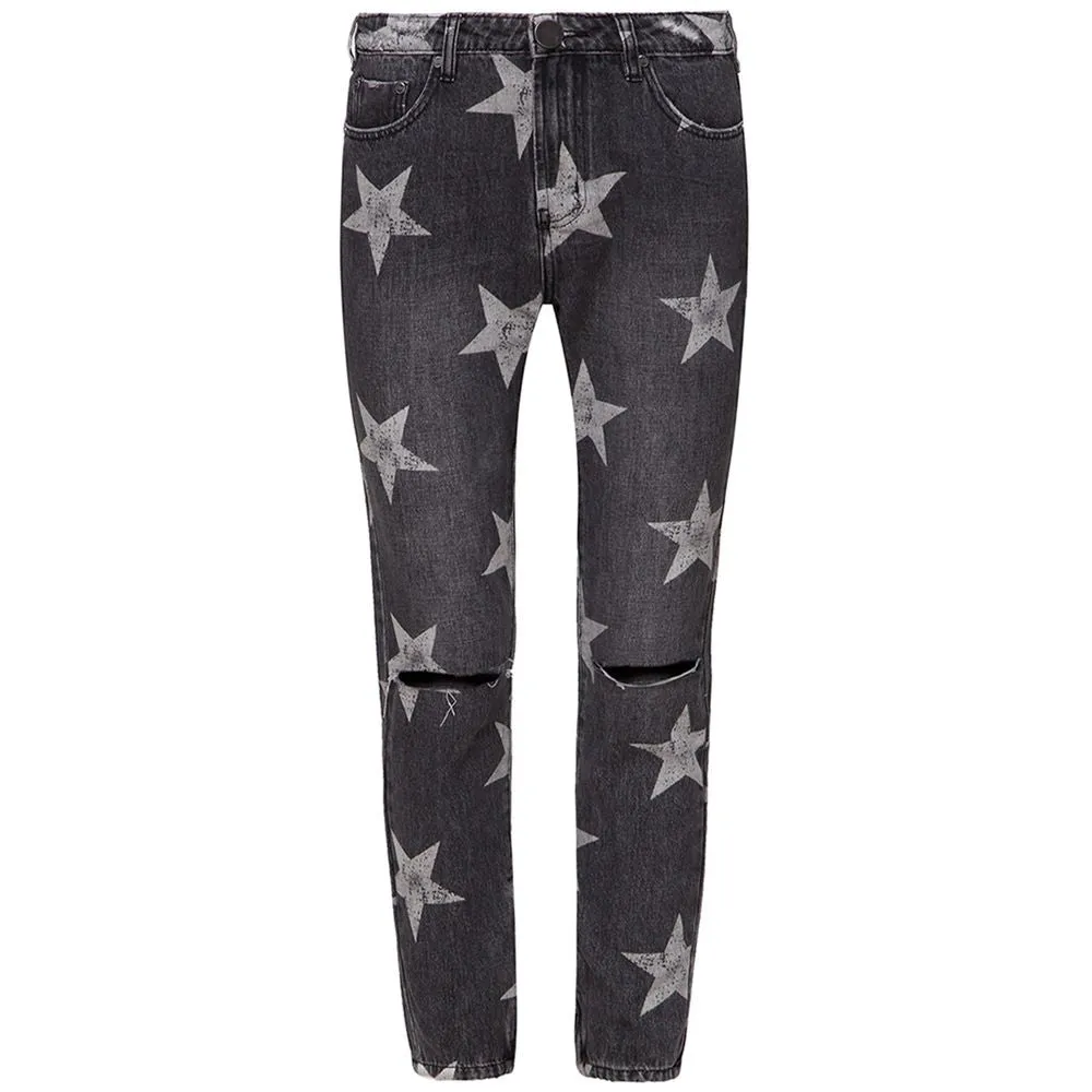 Gray Cotton Jeans & Pant sold by Louxly