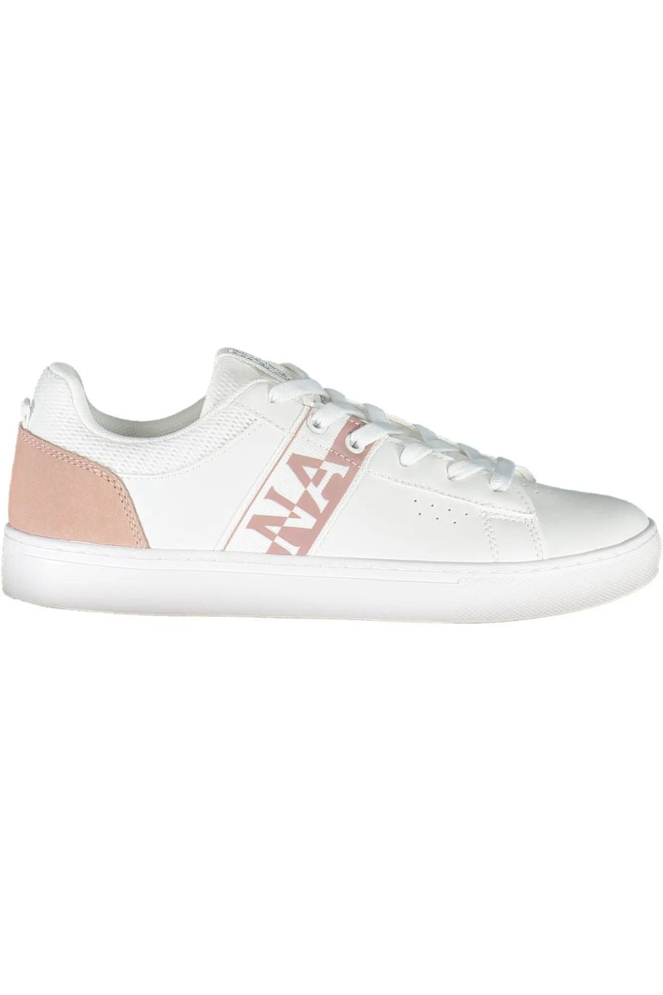 White Leather Women Sneaker sold by Louxly