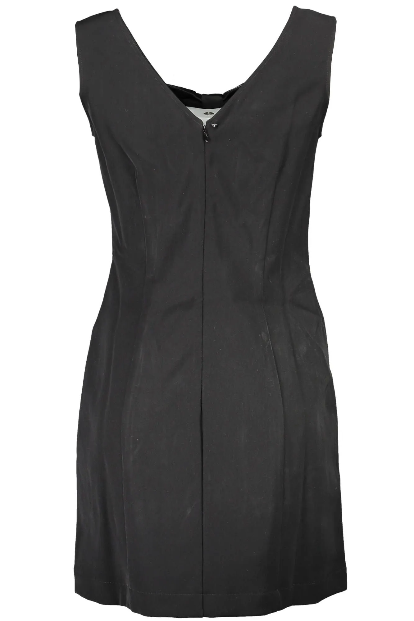 Black Polyester Women Dress sold by Louxly product image thumbnail 2