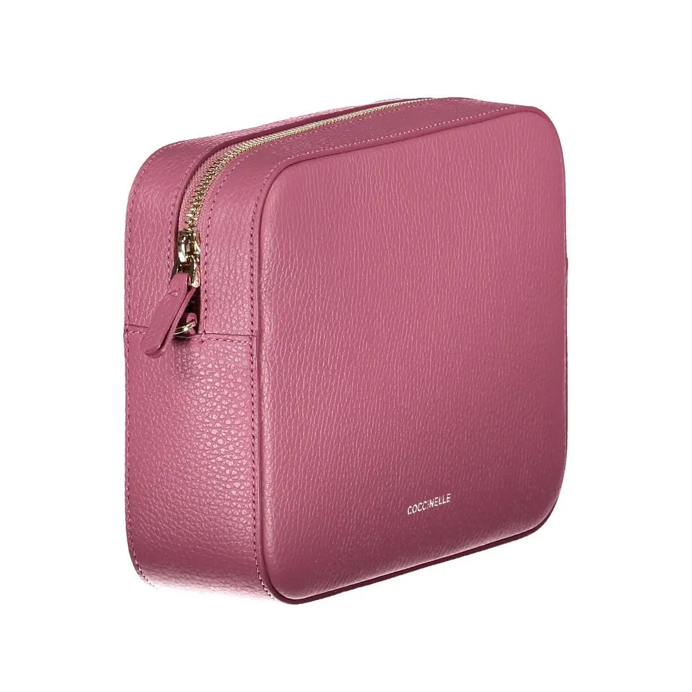 Pink Leather Handbag sold by Louxly product image thumbnail 3