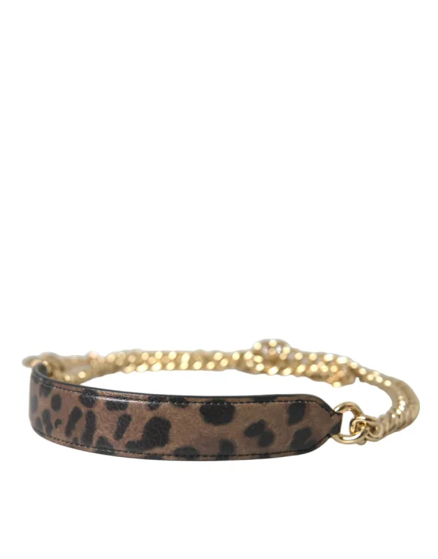 Brown Leopard Handbag Accessory Shoulder Strap sold by Louxly