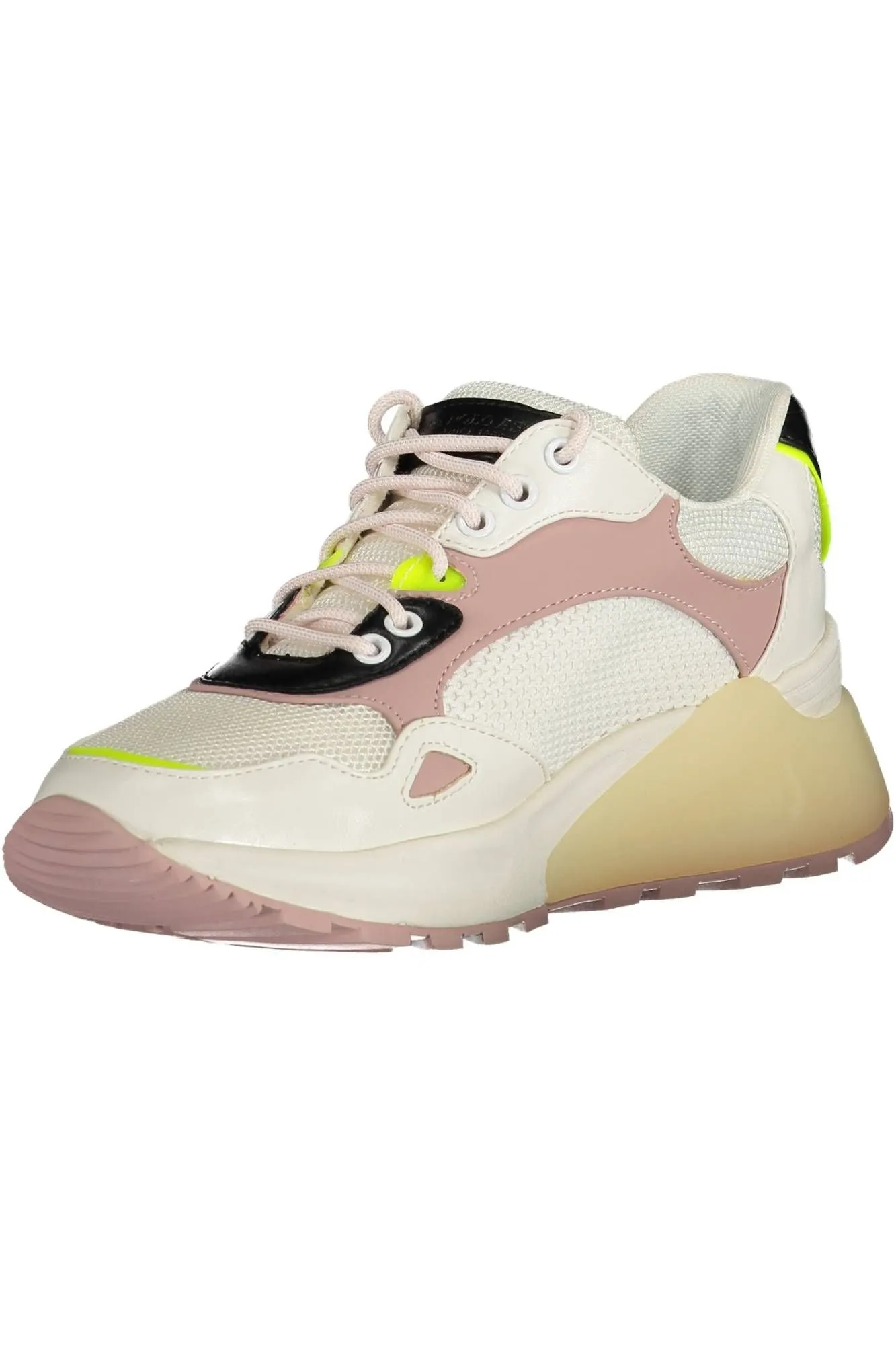 White Polyester Women Sneaker sold by Louxly product image thumbnail 3