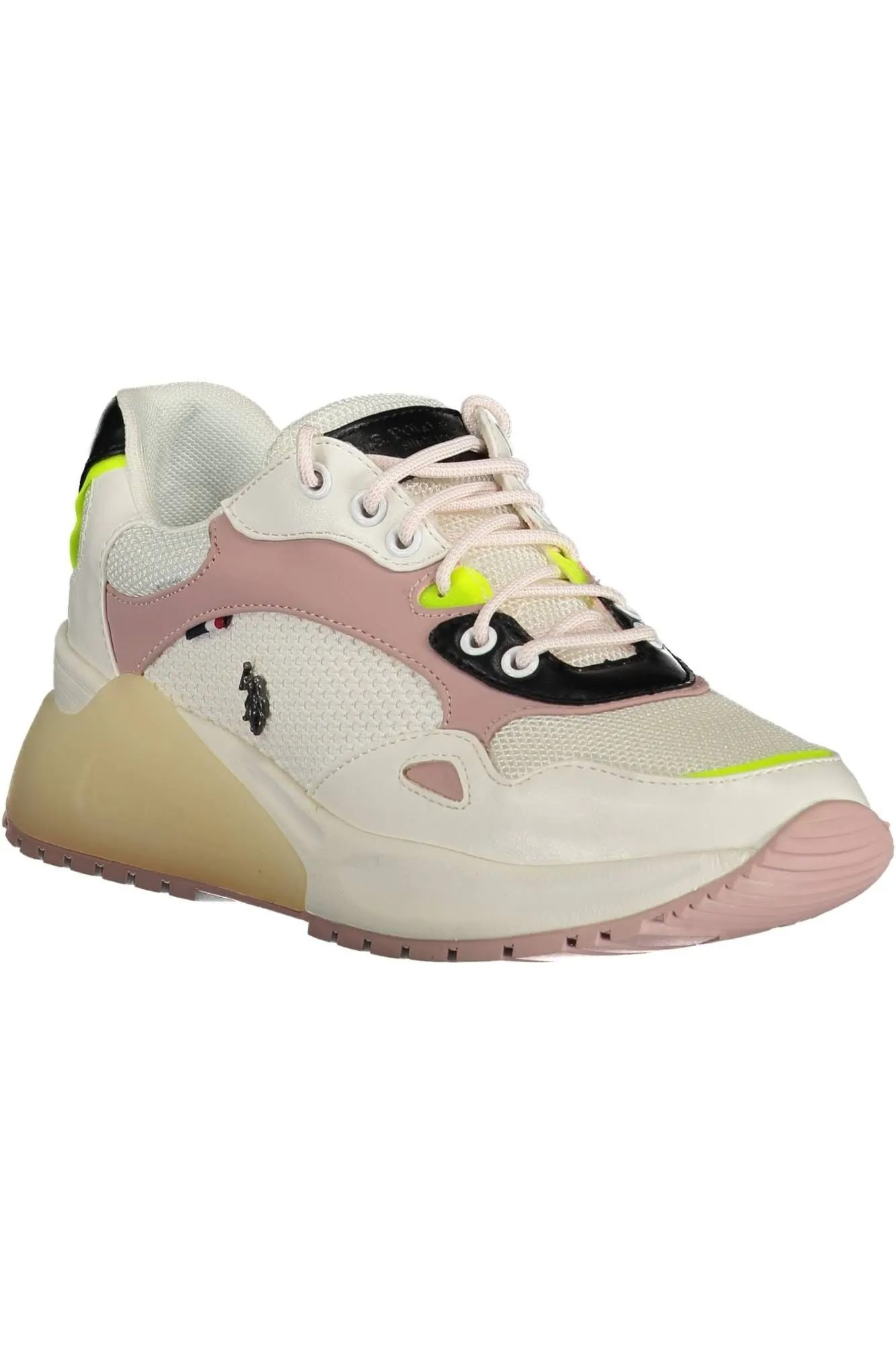 White Polyester Women Sneaker sold by Louxly product image thumbnail 2