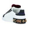 White Leather Di Calfskin Sneaker sold by Louxly