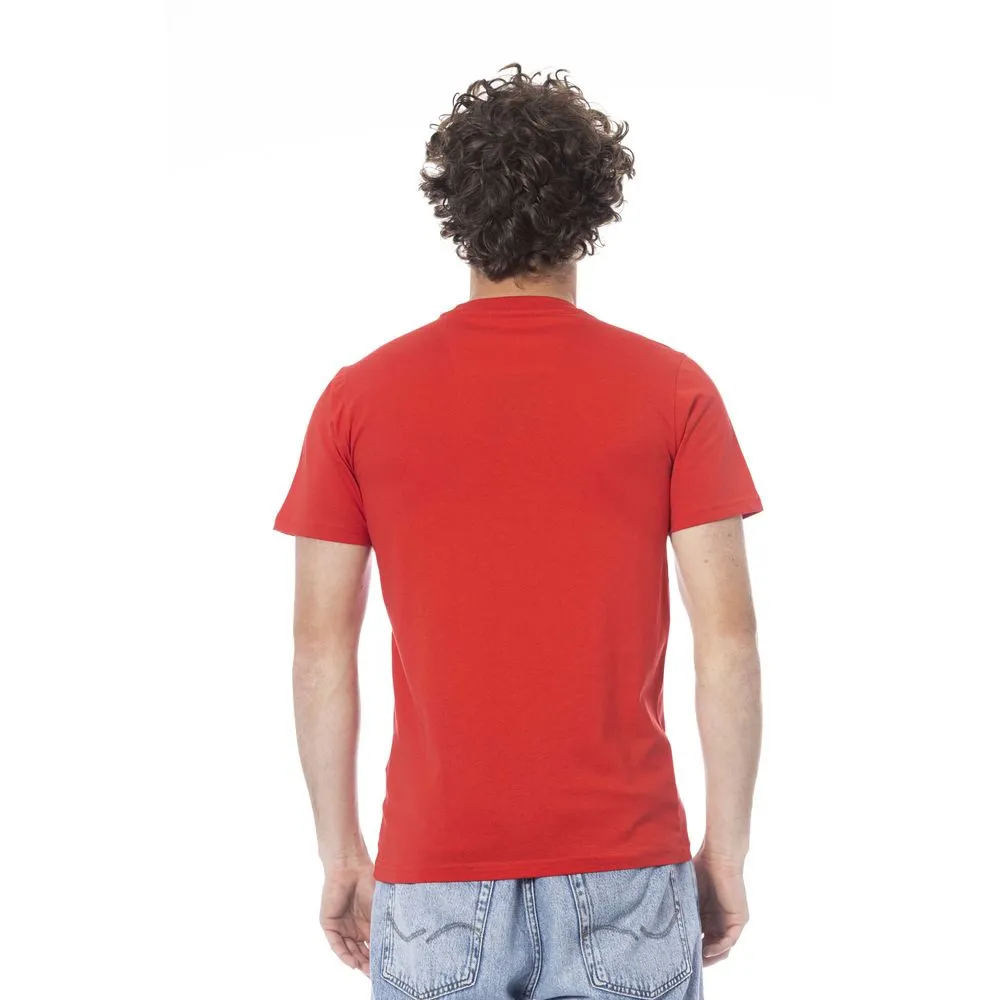 Red Cotton Men T-Shirt sold by Louxly product image thumbnail 3