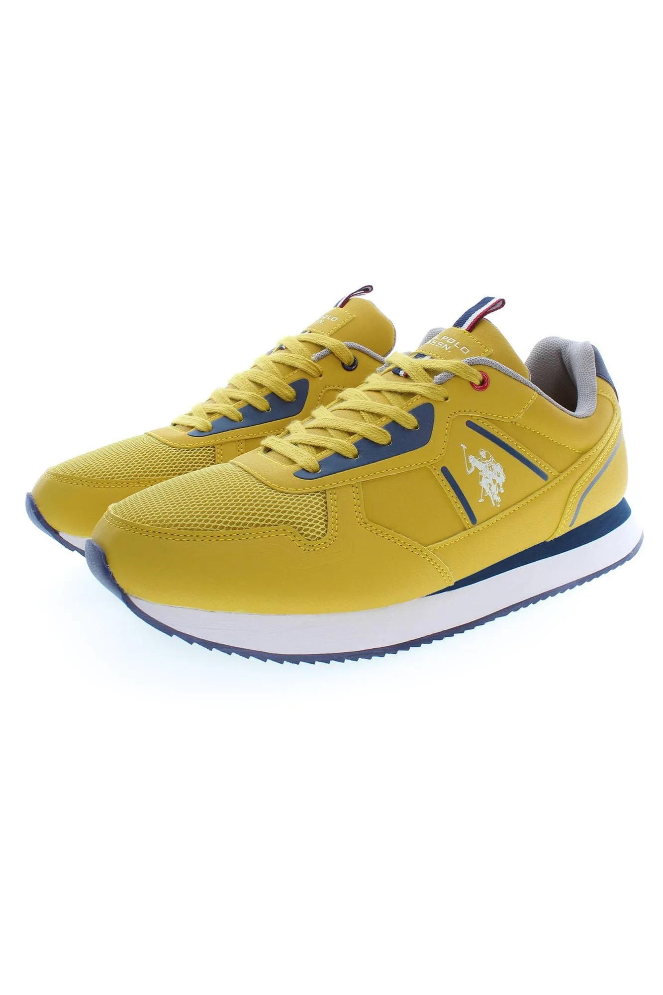 Yellow Polyester Men Sneaker sold by Louxly product image thumbnail 3