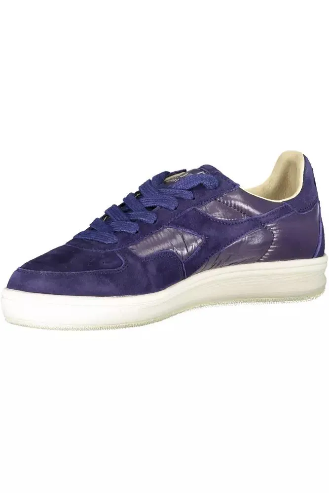 Blue Leather Women Sneaker sold by Louxly product image thumbnail 3