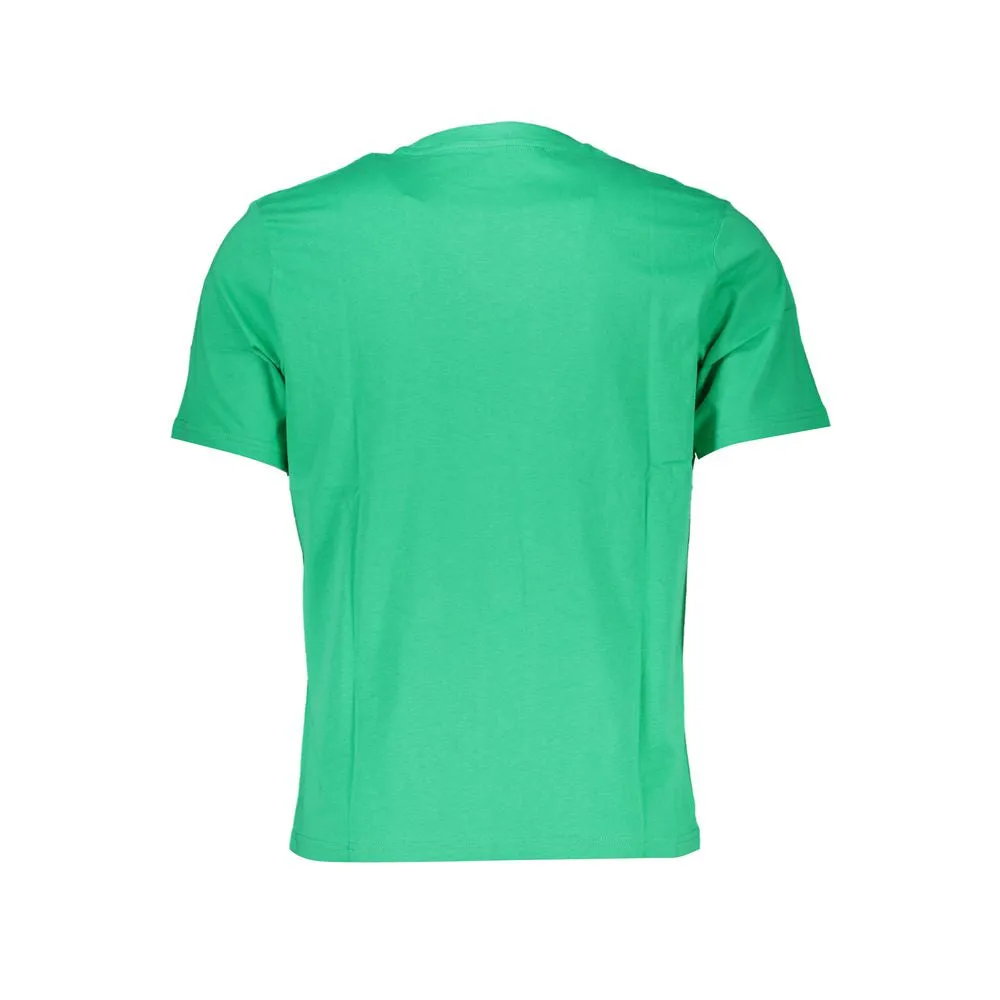 Green Cotton T-Shirt sold by Louxly product image thumbnail 2