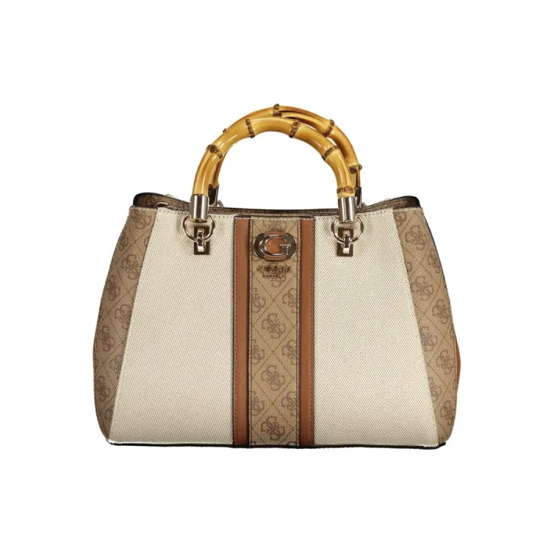 Beige Cotton Handbag made by Calvin Klein