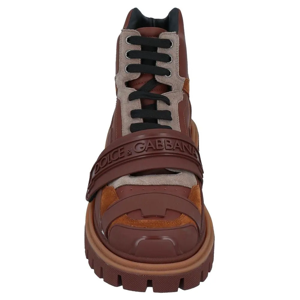 Brown Leather Di Calfskin Boot sold by Louxly product image thumbnail 4