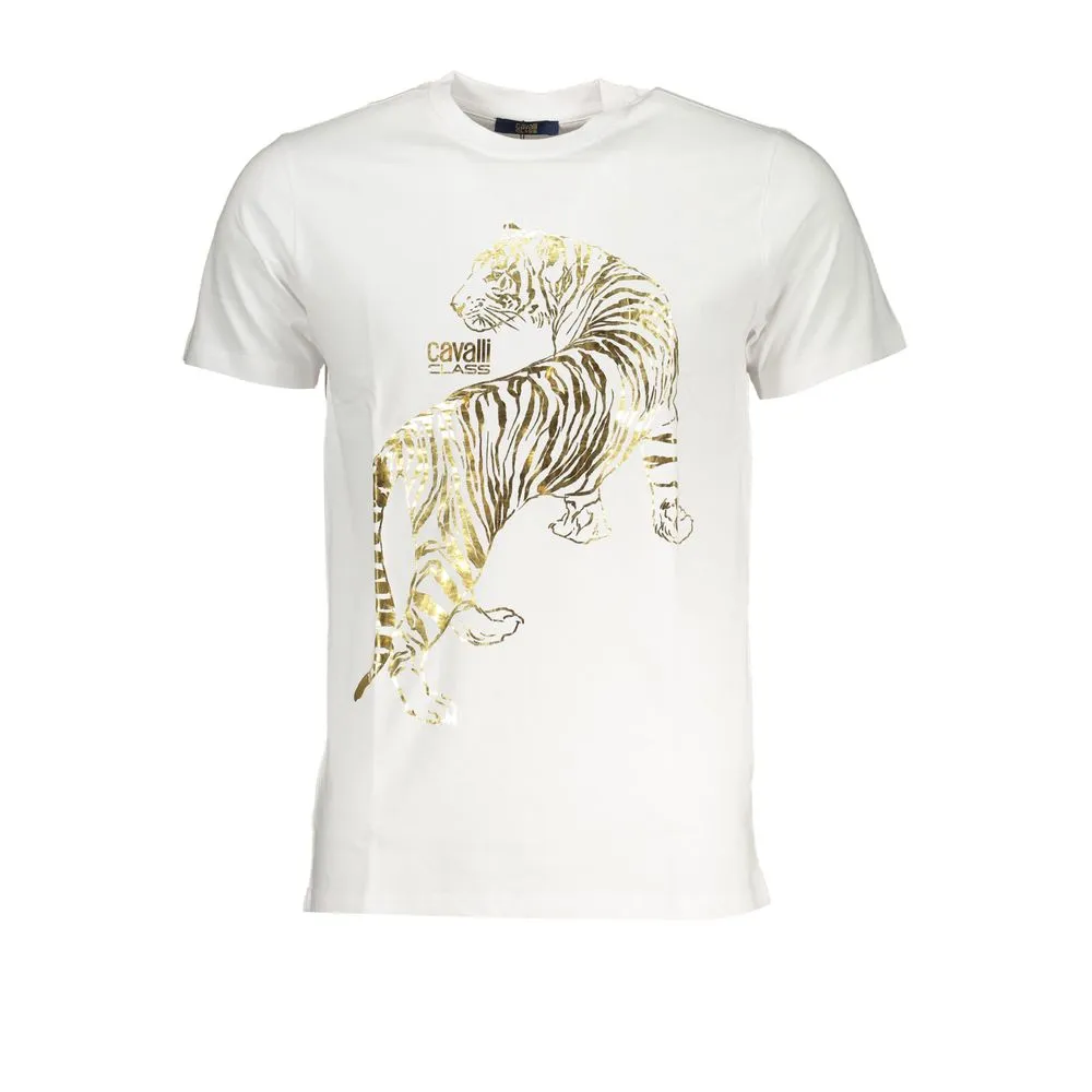White Cotton T-Shirt sold by Louxly