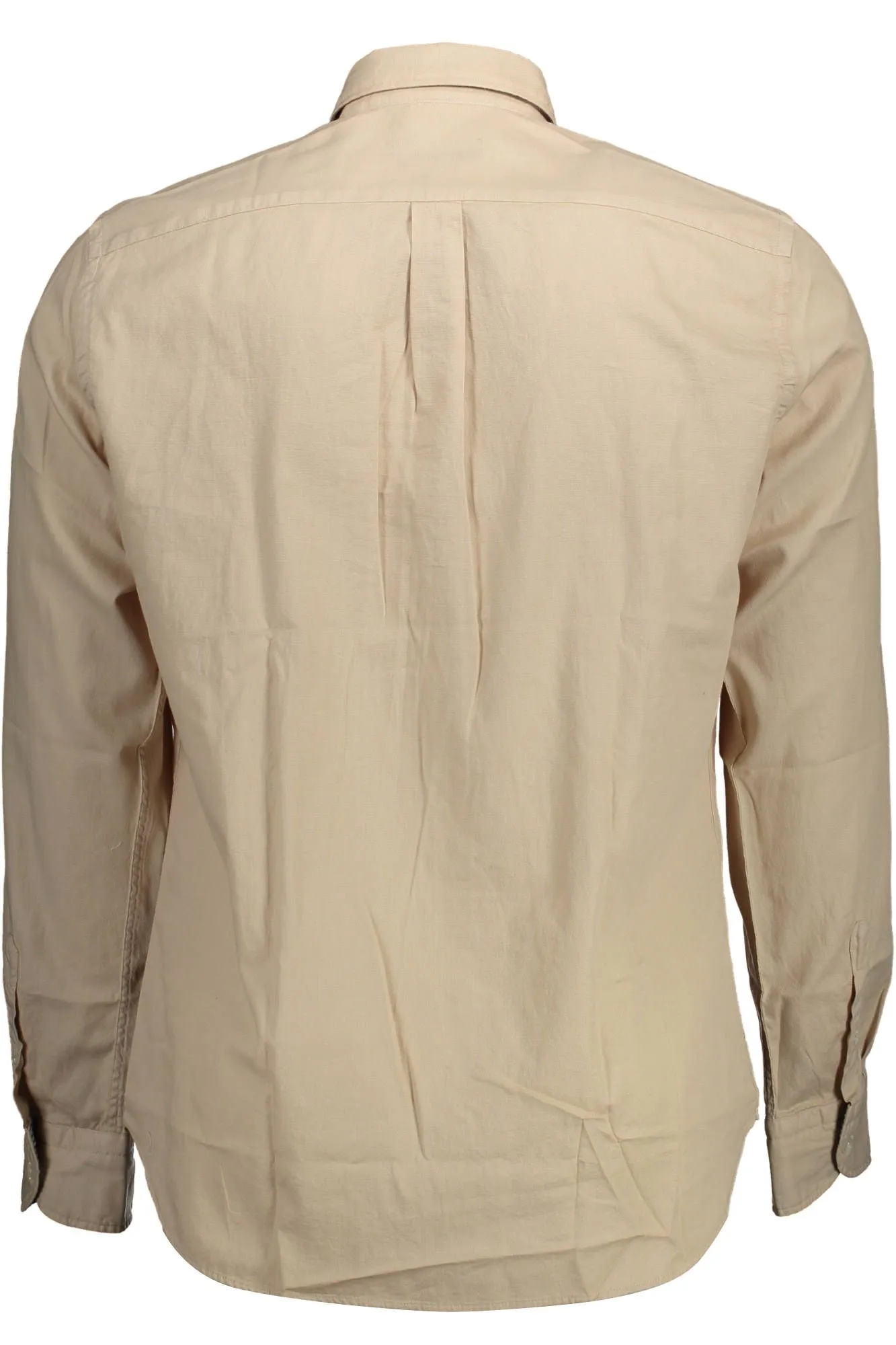 Beige Cotton Men Shirt sold by Louxly product image thumbnail 2
