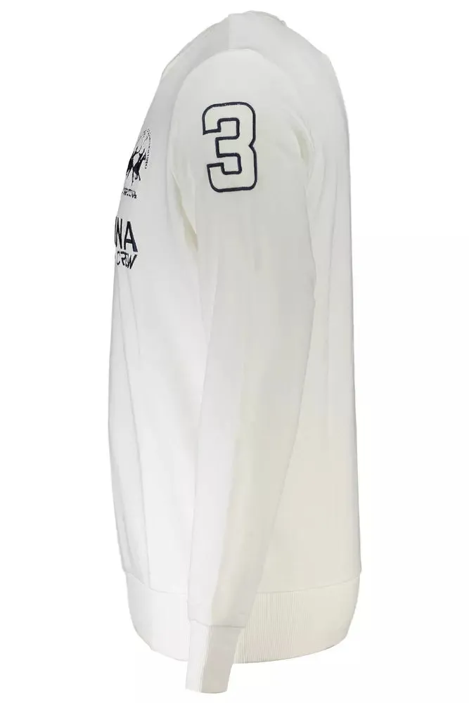 White Cotton Men Sweater sold by Louxly product image thumbnail 3