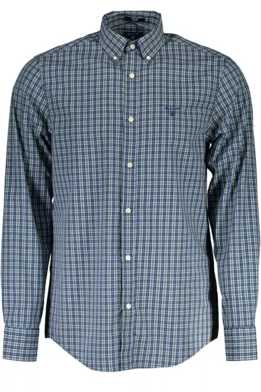Green Cotton Men Shirt sold by Louxly