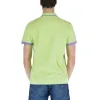 Contrast Collar Cotton Polo Shirt sold by Louxly