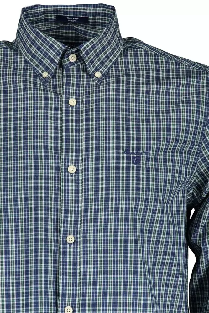 Green Cotton Men Shirt sold by Louxly product image thumbnail 3