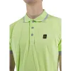 Contrast Collar Cotton Polo Shirt sold by Louxly
