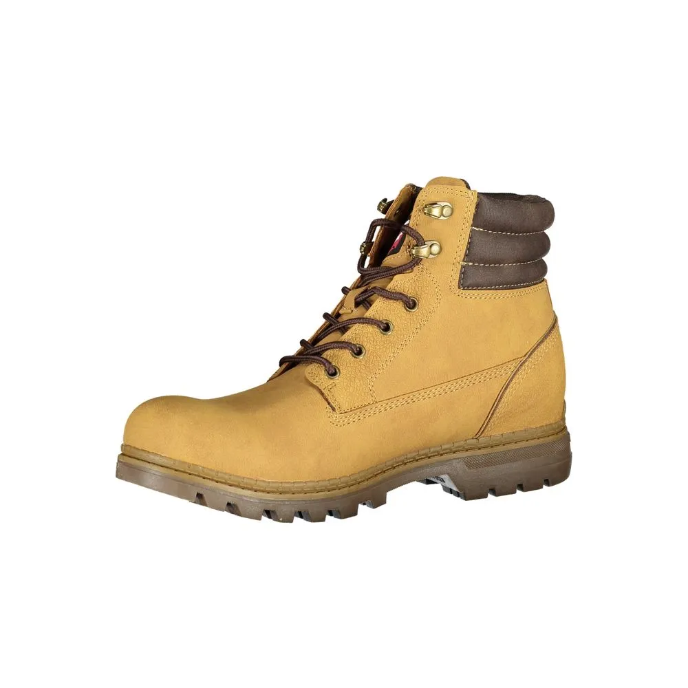 Trendsetting Yellow Lace-Up Boots sold by Louxly product image thumbnail 3
