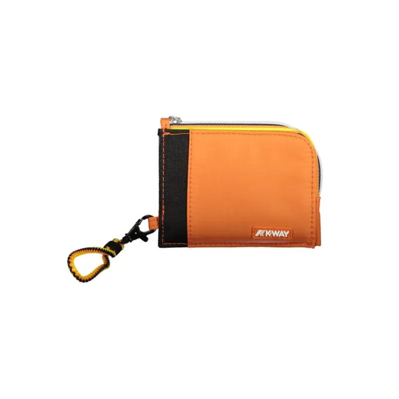 Orange Polyamide Wallet sold by Louxly