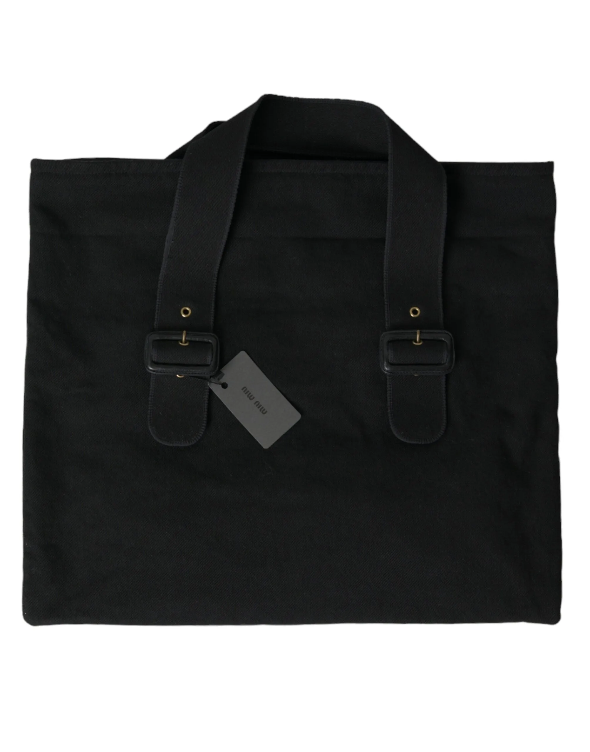 Chic Black Denim Tote for Everyday Elegance sold by Louxly