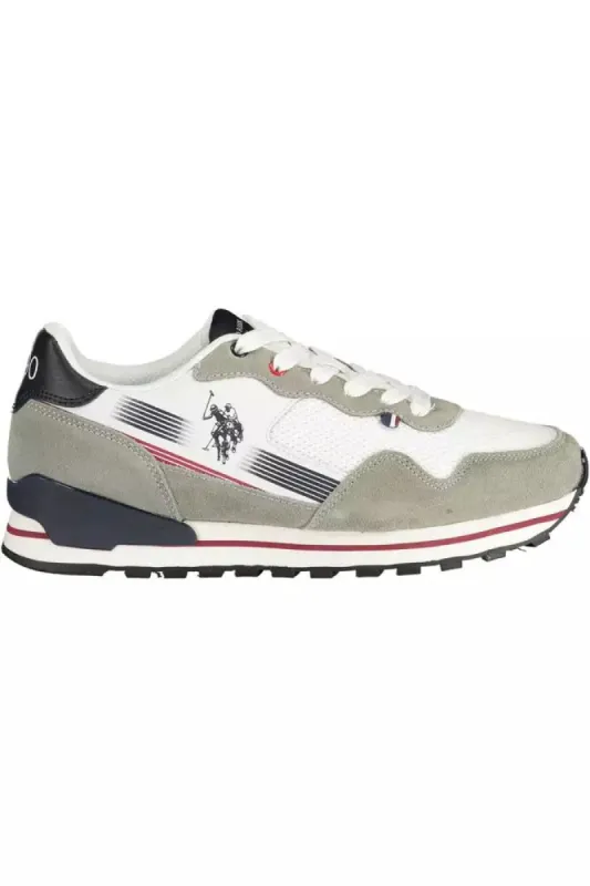 Chic White Sneakers with Memory Foam Sole sold by Louxly
