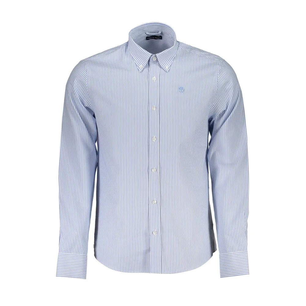 Light Blue Cotton Shirt sold by Louxly
