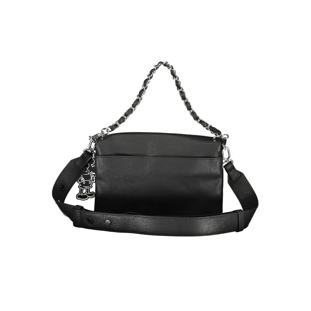 Black Polyethylene Handbag sold by Louxly product image thumbnail 2