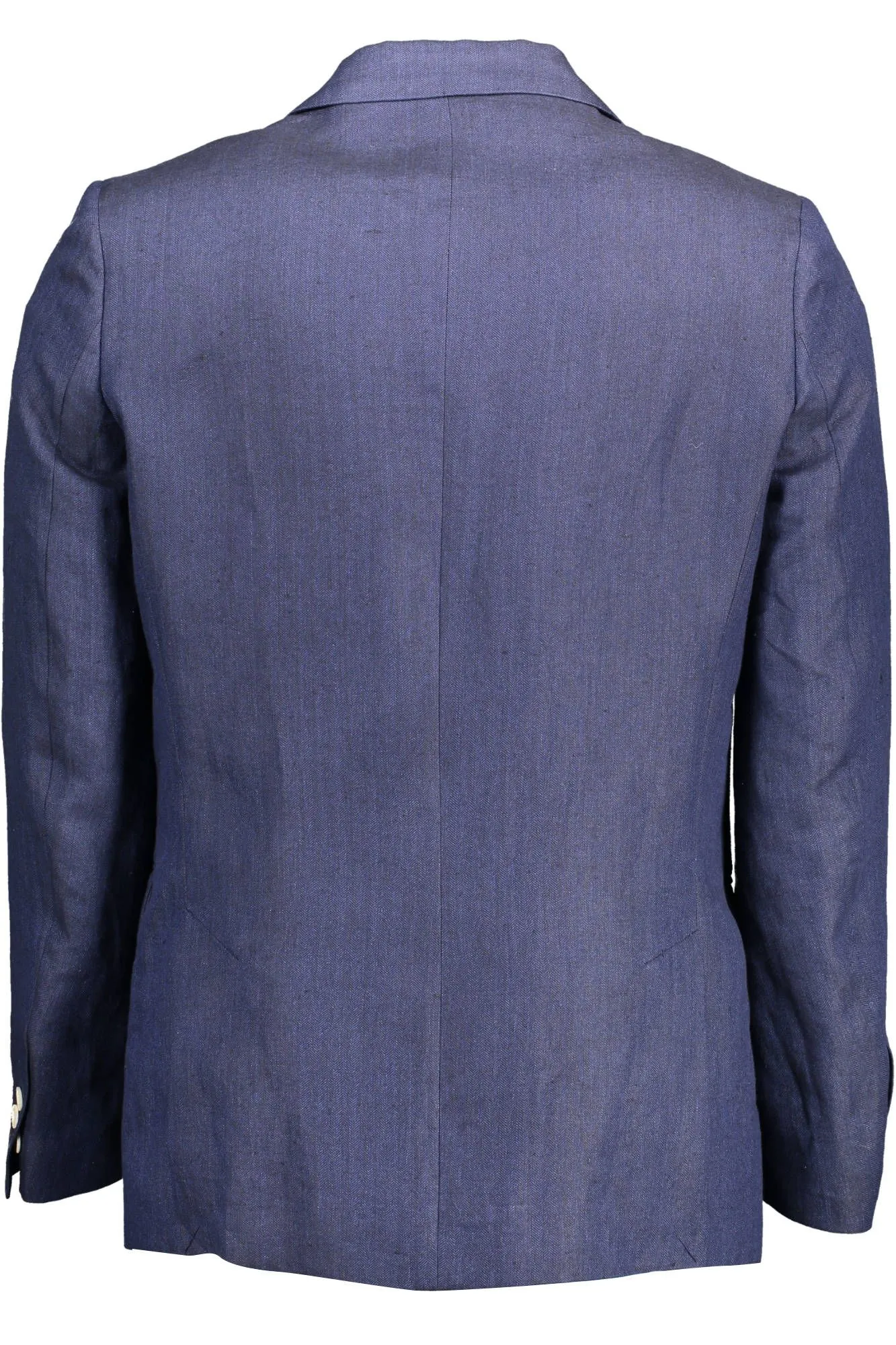 Blue Linen Men Jacket sold by Louxly product image thumbnail 2