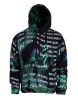 Multicolor Print Hooded Sweatshirt Sweater sold by Louxly