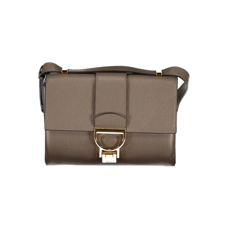 Brown Leather Handbag sold by Louxly