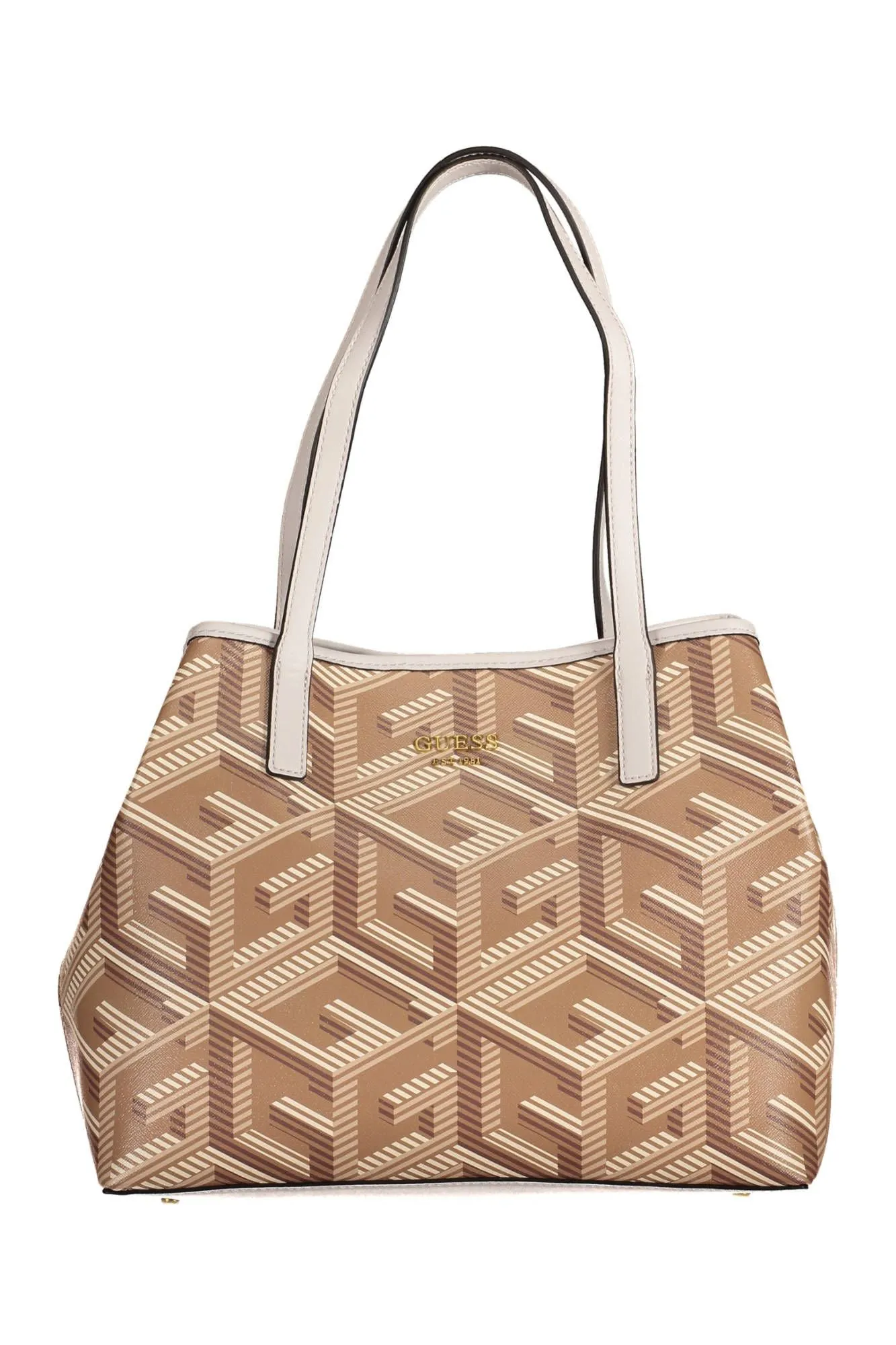 Beige Polyethylene Women Handbag sold by Louxly
