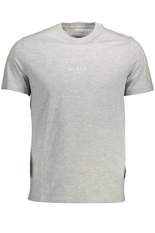 Gray Cotton Men T-Shirt sold by Louxly