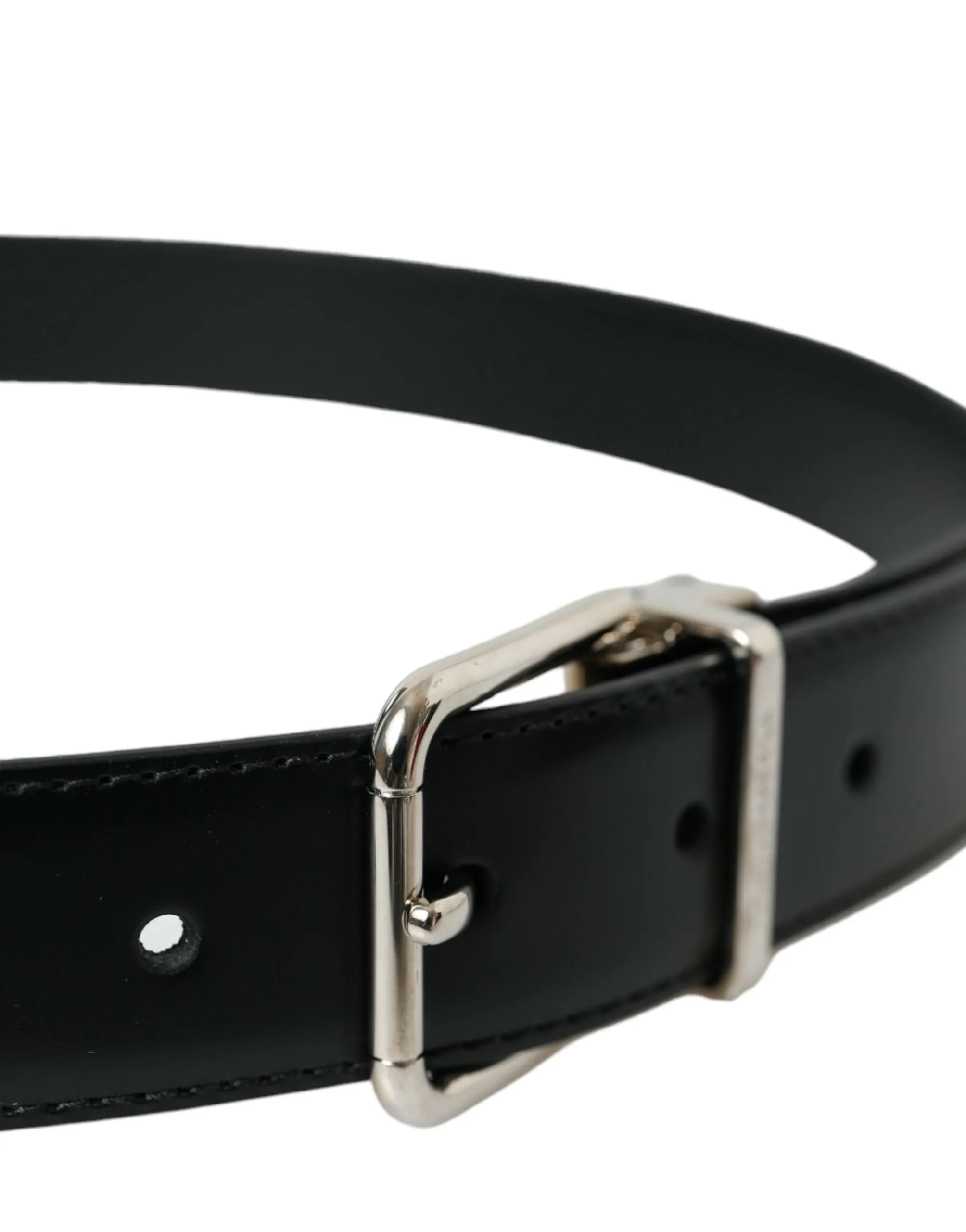 Elegant Black Calf Leather Belt sold by Louxly product image thumbnail 3