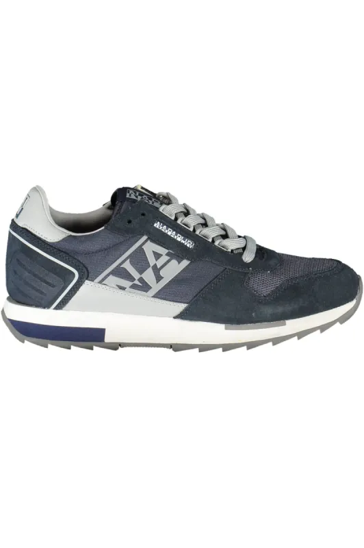 Blue Polyester Men Sneaker sold by Louxly