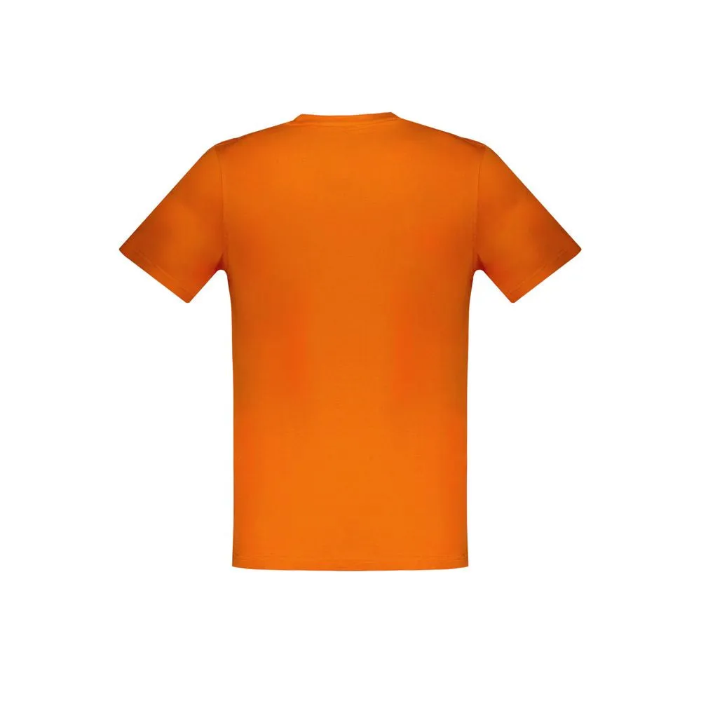 Orange Cotton T-Shirt sold by Louxly product image thumbnail 2