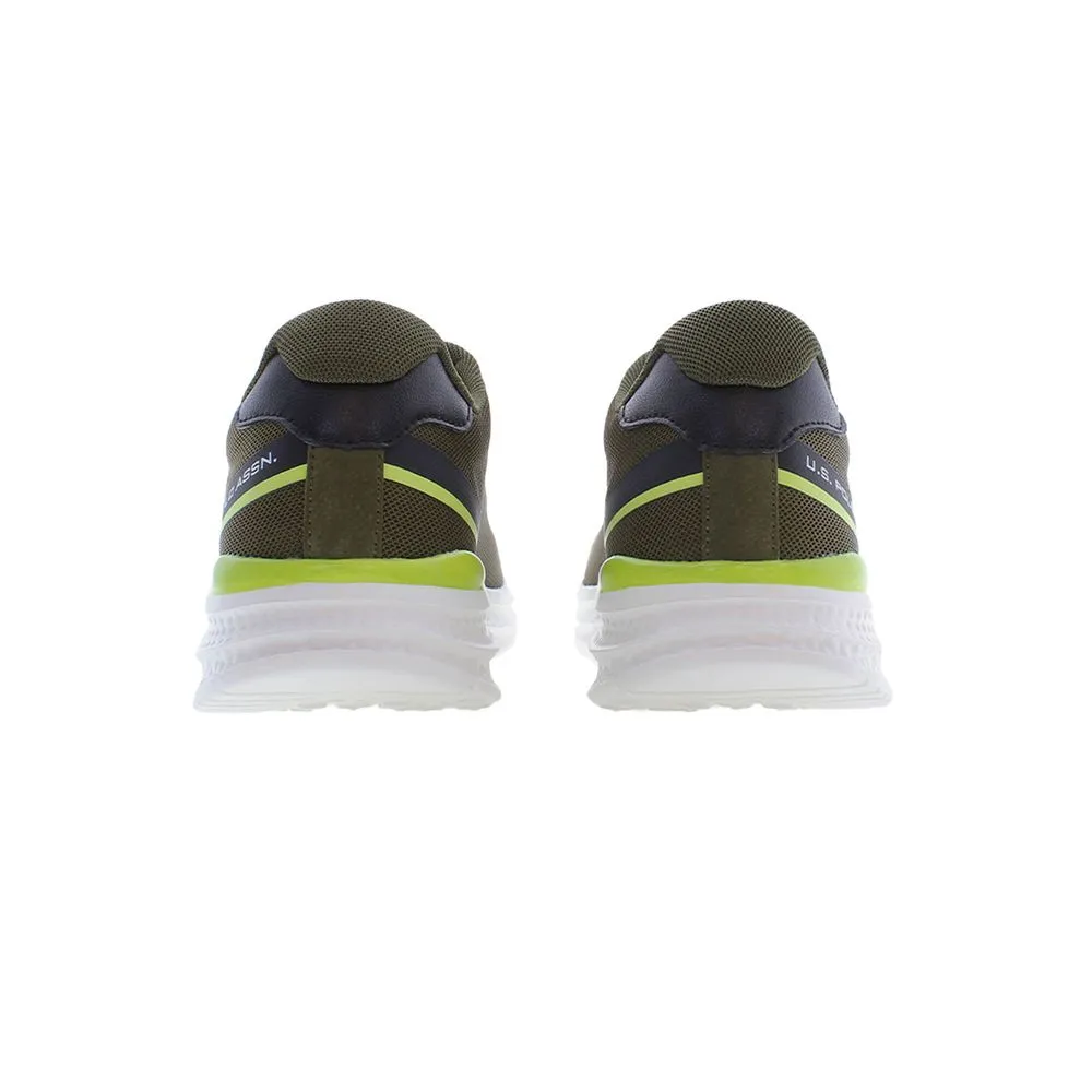 Green Polyester Men Sneaker sold by Louxly product image thumbnail 3