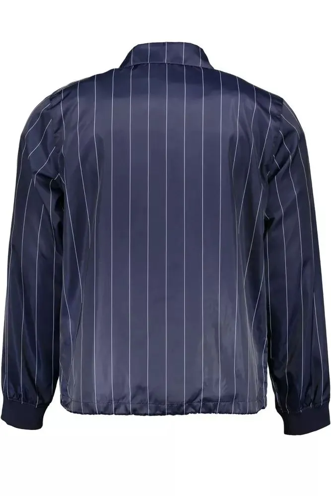 Blue Polyester Men Jacket sold by Louxly product image thumbnail 2