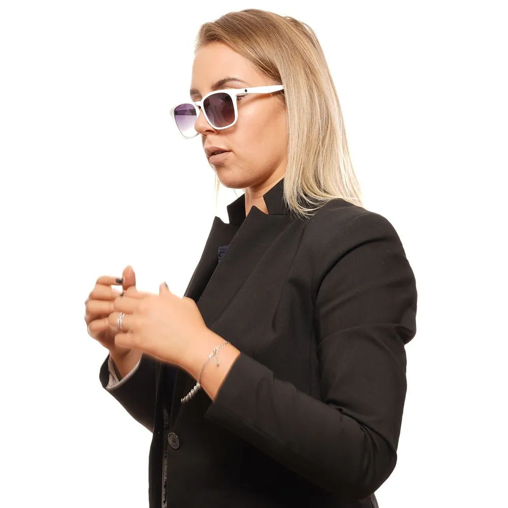 White Unisex Sunglasses sold by Louxly product image thumbnail 4