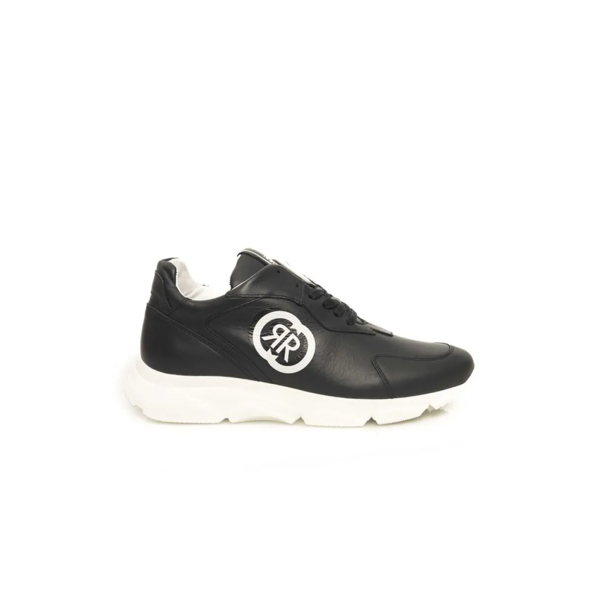Blue Leather Men Sneaker sold by Louxly