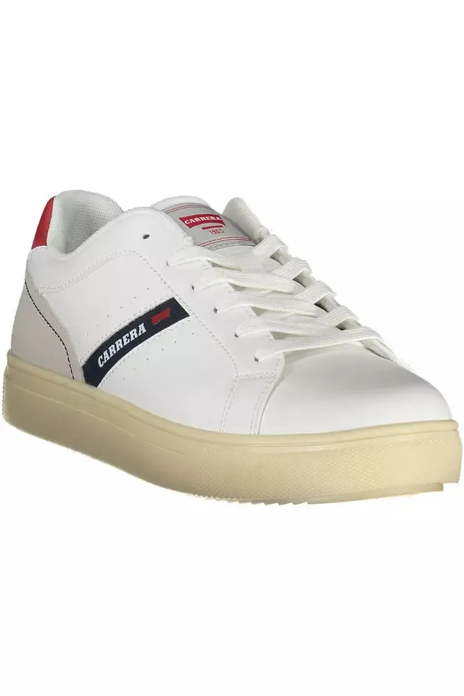White Polyethylene Men Sneaker sold by Louxly product image thumbnail 2