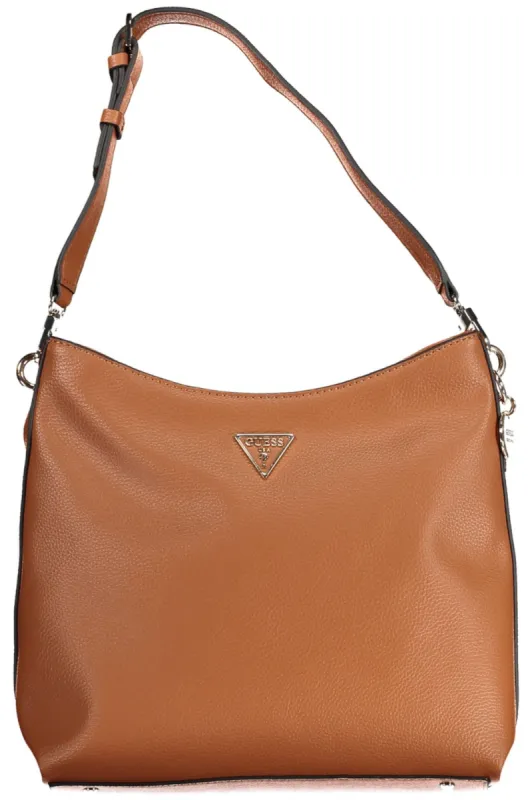 Brown Polyethylene Women Handbag sold by Louxly