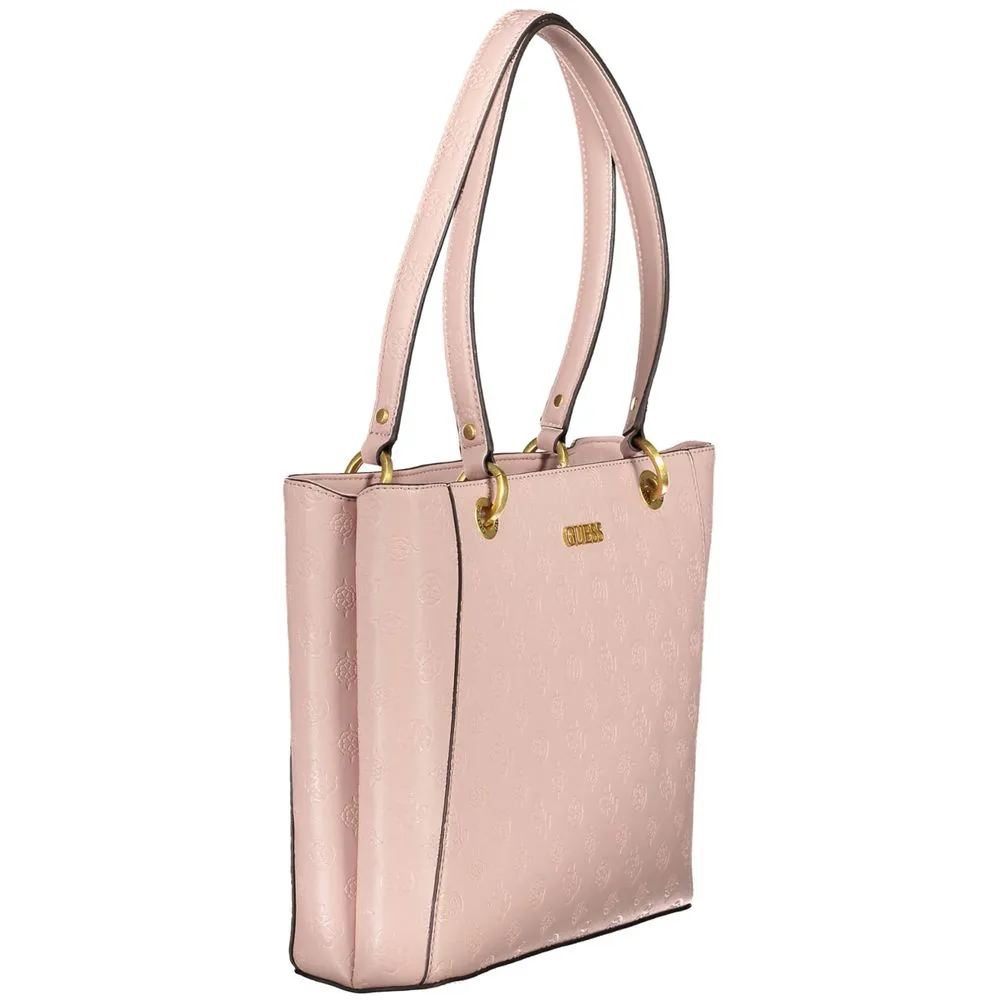 Pink Polyethylene Handbag sold by Louxly product image thumbnail 3