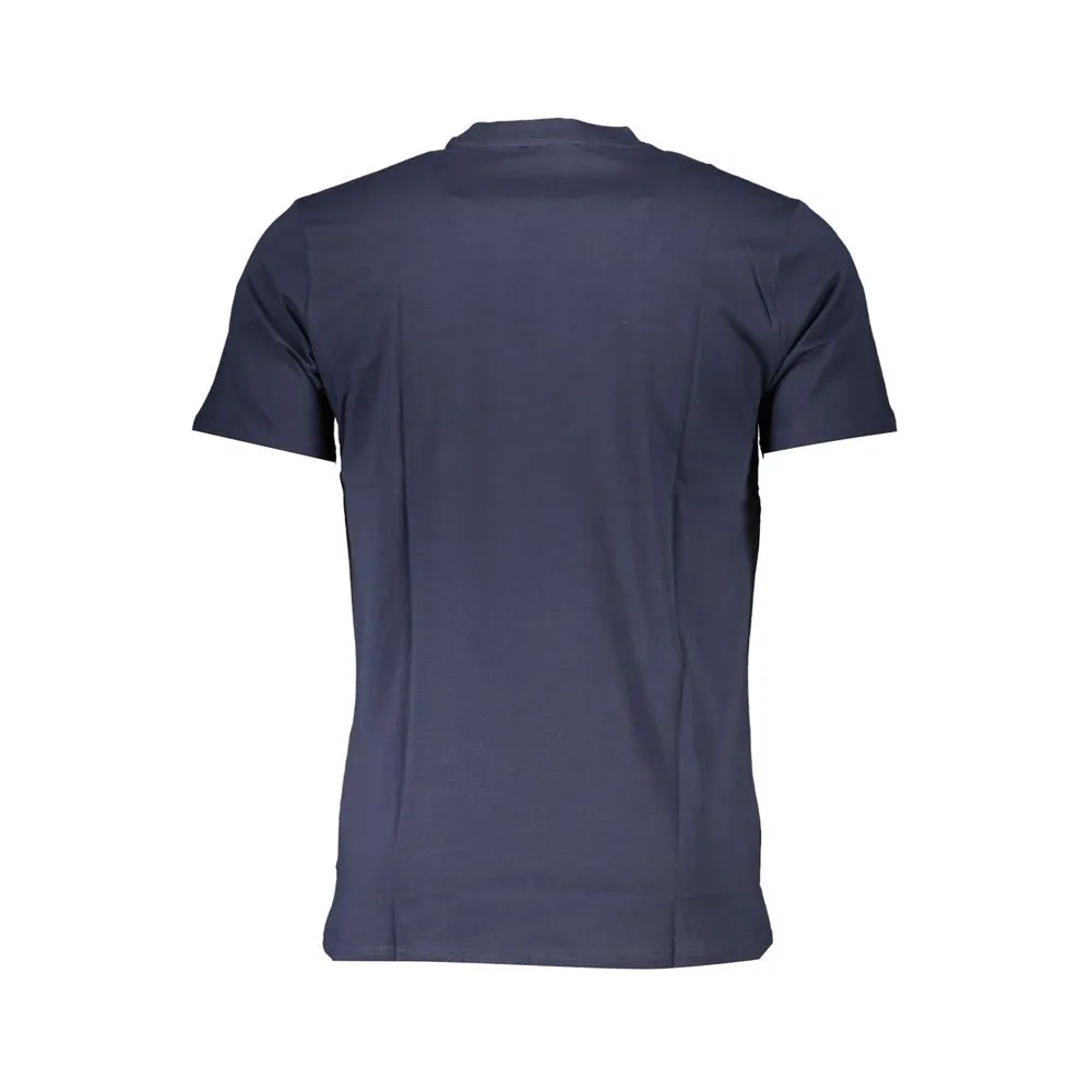 Blue Cotton T-Shirt sold by Louxly product image thumbnail 2