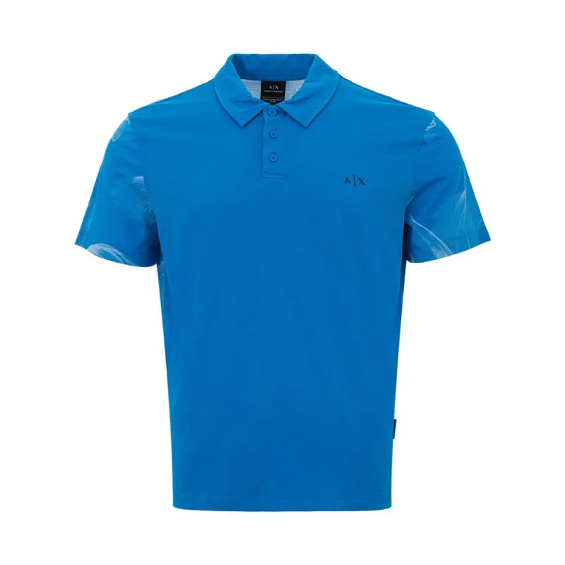 Sleek Blue Cotton Polo for Men sold by Louxly