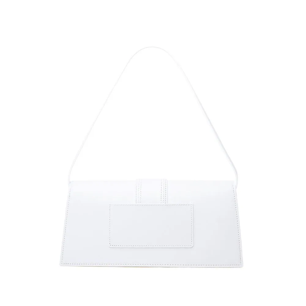 Elegant White Leather Handbag sold by Louxly product image thumbnail 2