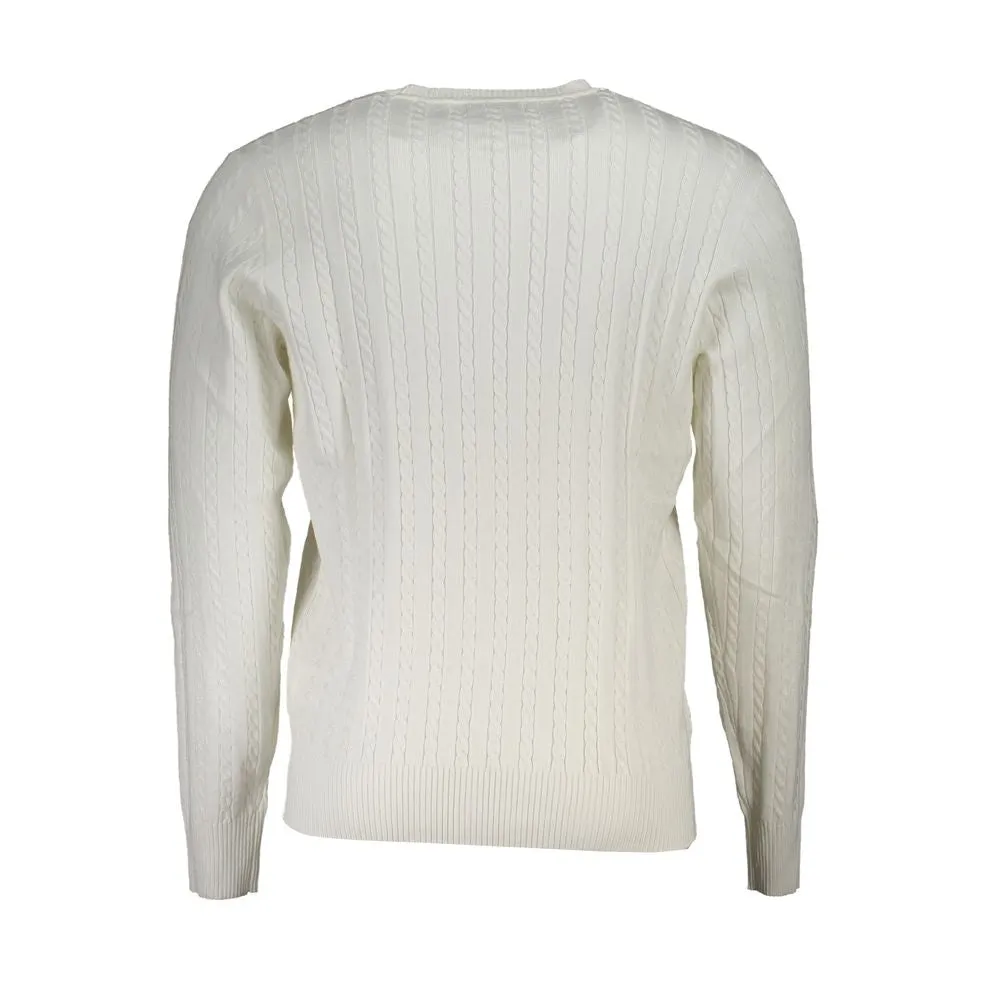 Elegant Crew Neck Sweater with Contrast Details sold by Louxly product image thumbnail 2