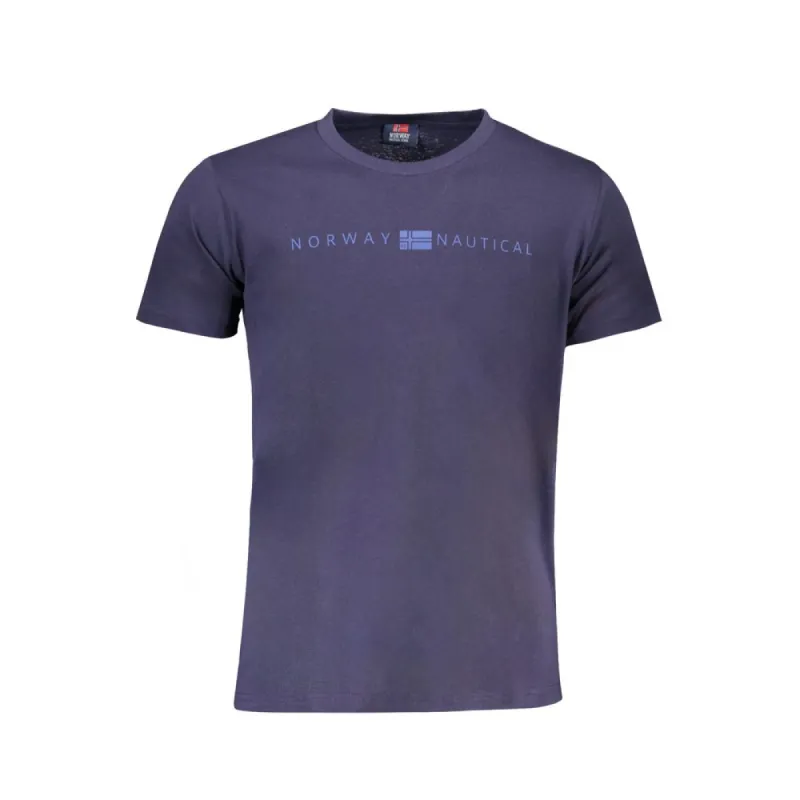 Blue Cotton T-Shirt sold by Louxly