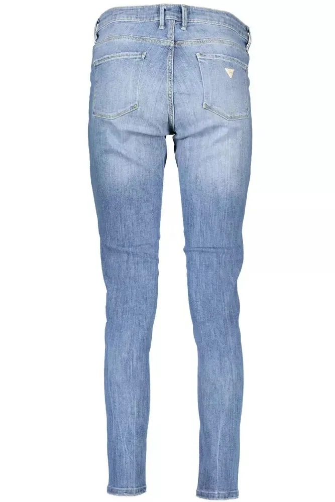 Light Blue Cotton Women Jeans sold by Louxly product image thumbnail 2