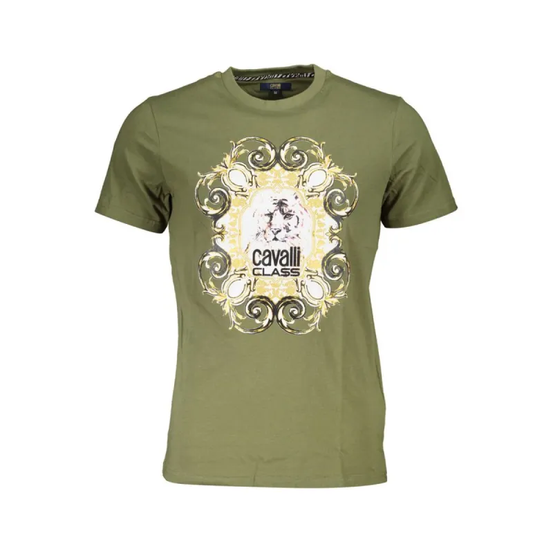 Green Cotton T-Shirt sold by Louxly