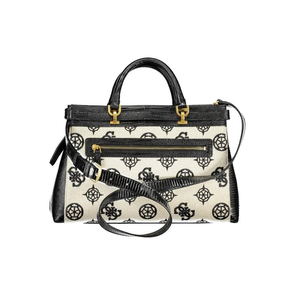 Black Cotton Handbag sold by Louxly product image thumbnail 3